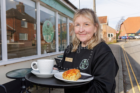 Cosy Cafe on Bullock Fair Close in Harleston
