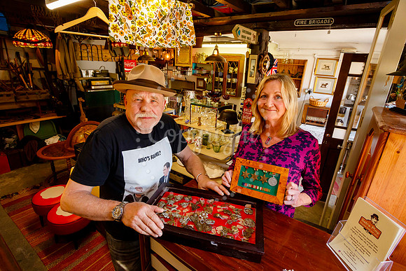 Steve and Sandra Bishop of Retro Pimp in Rushall