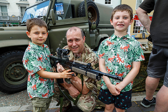 Armed Forces day on Diss Market Place