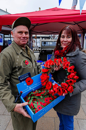 Poppy Appeal collection at the Mere’s Mouth in Diss