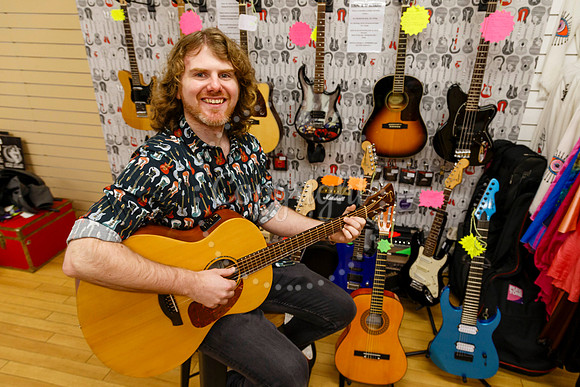 James Ready has opened a guitar emporium