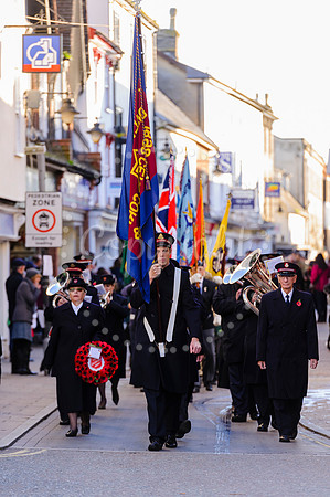 Diss Annual Remembrance Parade and The Royal British Legion Poppy Appeal