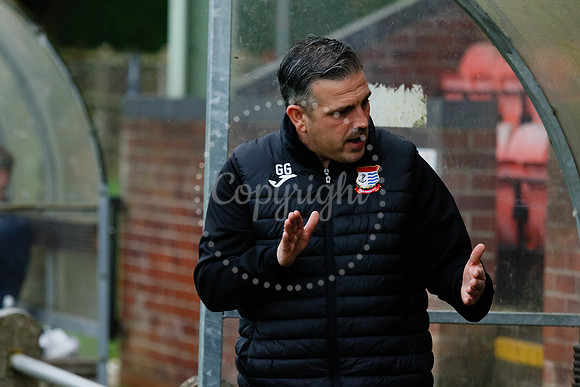 Diss Town FC Manager Garth Good.