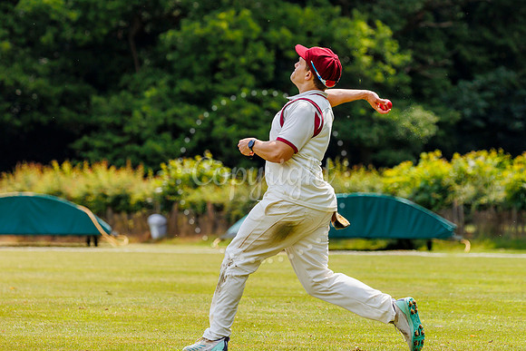 Cricket action from Old Buckenham v Norwich