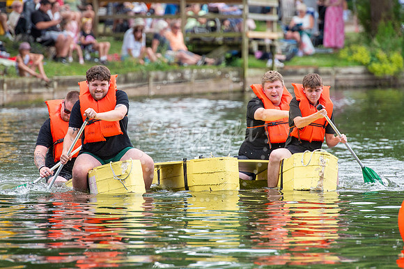 BFP Fancy Dress & Raft Decorating Judging: Needham Lake, Needham MarketNeedham Lake Raft Race 2025. Picture by Mark Westley