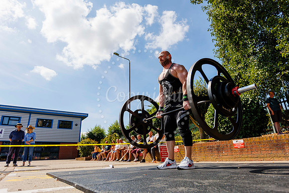 Strongman event at Diss Fit Club in Hopper Way.