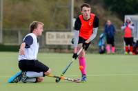 Hockey action from Harleston Magpies Men's 4 v Thetford 1