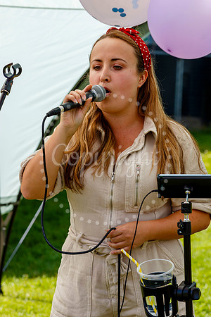 family fun day in aid of Cancer Research UK in Dickleburgh
