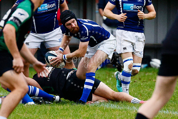 Rugby action from Diss vs Newmarket