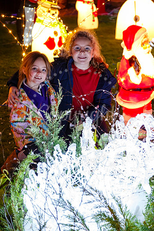 Feltwell charity Christmas lights display