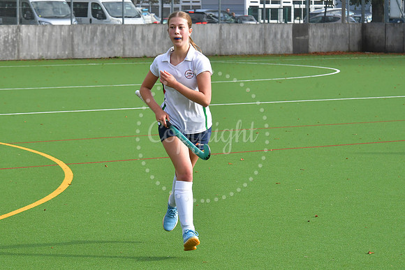 Newark Ladies 2nds ( white) v Newark Ladies 3rds (green) hockey