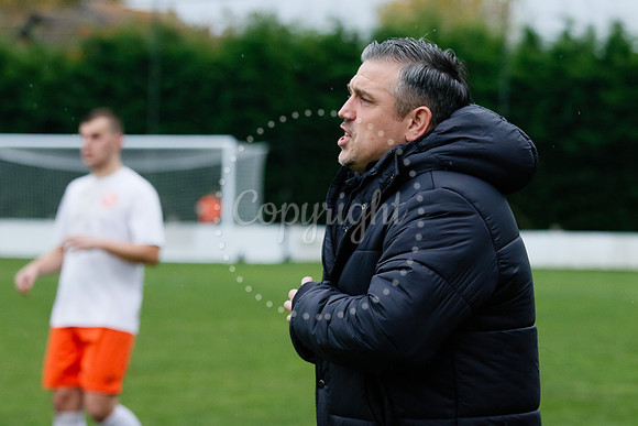 Diss Town FC Manager Garth Good.
