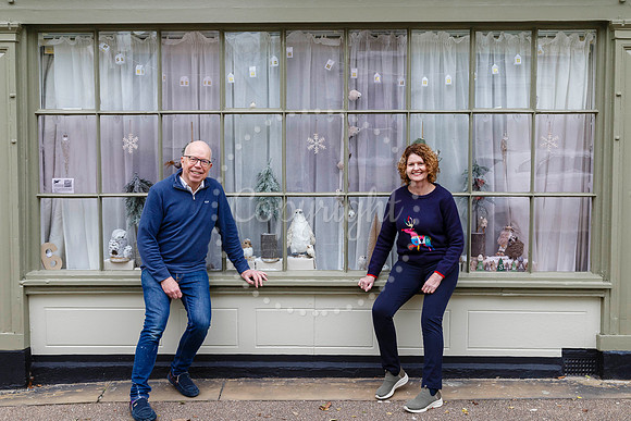 Double Street Advent Windows