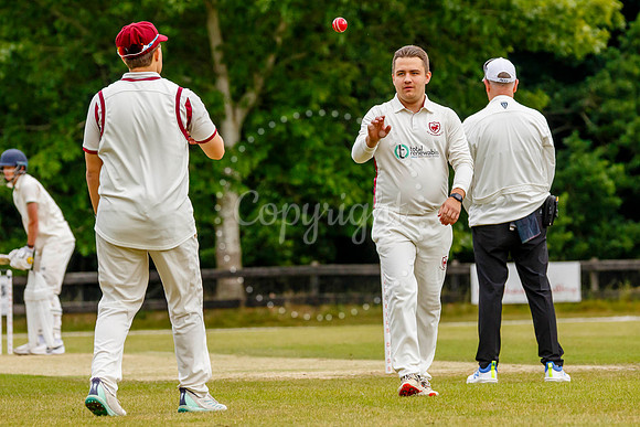 Cricket action from Old Buckenham v Norwich
