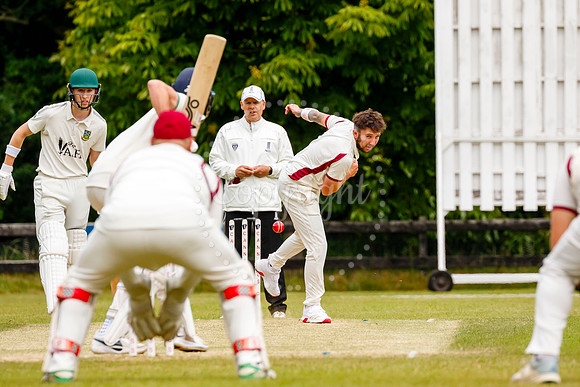 Cricket action from Old Buckenham v Norwich