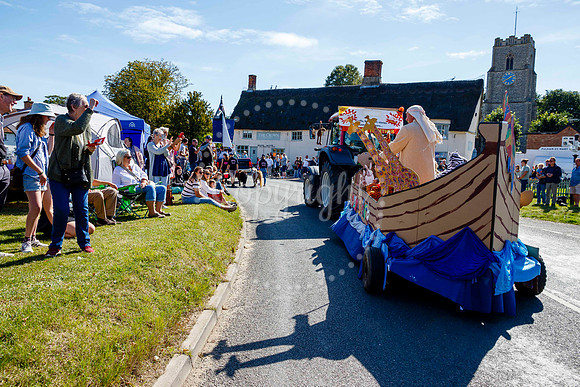 Pulham Market Carnival whose theme this year of ‘Under the Sea