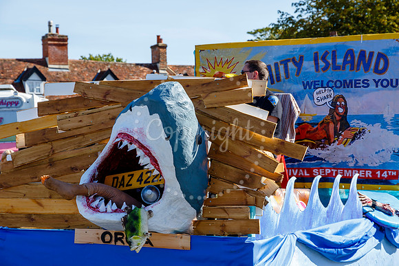 Pulham Market Carnival whose theme this year of ‘Under the Sea