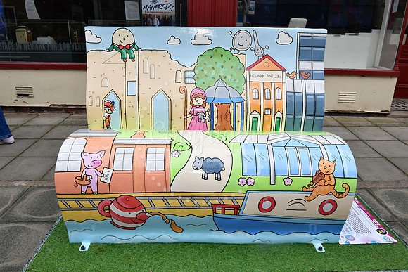 Launch of Newark's Book Bench Trail