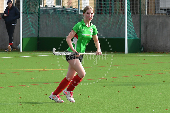 Newark Ladies 2nds ( white) v Newark Ladies 3rds (green) hockey