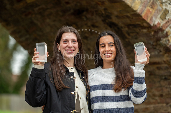 NJ St Peter’s Close, MoultonEllie Milnes and Amira Price who