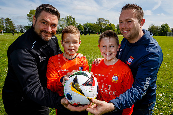 Diss Town Youth FC has turned their grounds from a muddy mess in