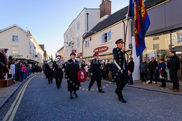 Diss Annual Remembrance Parade and The Royal British Legion Poppy Appeal