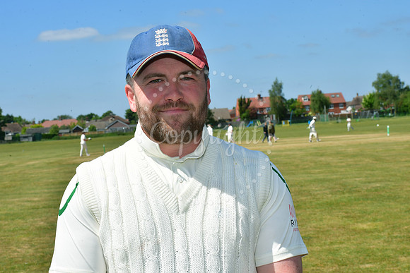 Farndon XI v Ellerslie 2nd XI cricket action