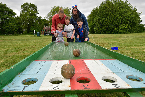 VE Day celebrations at Leadenham Village Hall