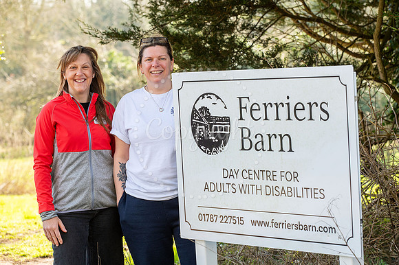 SFP Ferriers Barn, Ferriers Lane, Bures.Bridie James is running