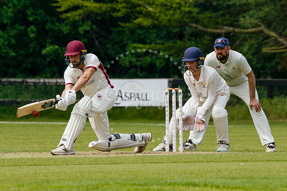 Cricket action from Old Buckenham vs. Great Melton
