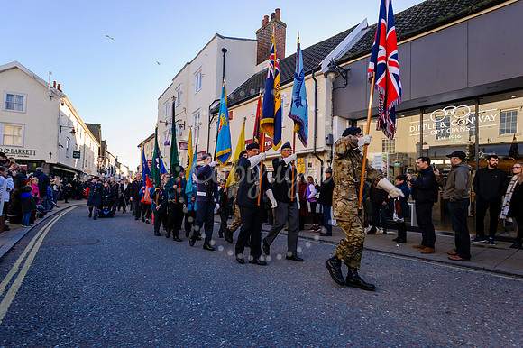 Diss Annual Remembrance Parade and The Royal British Legion Poppy Appeal