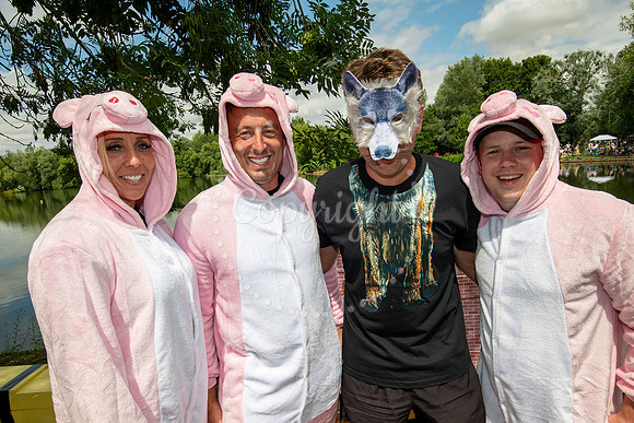 BFP Fancy Dress & Raft Decorating Judging: Needham Lake, Needham