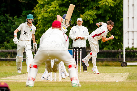 Cricket action from Old Buckenham v Norwich