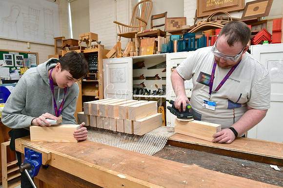 Newark College students preparing for Newark Business Awards