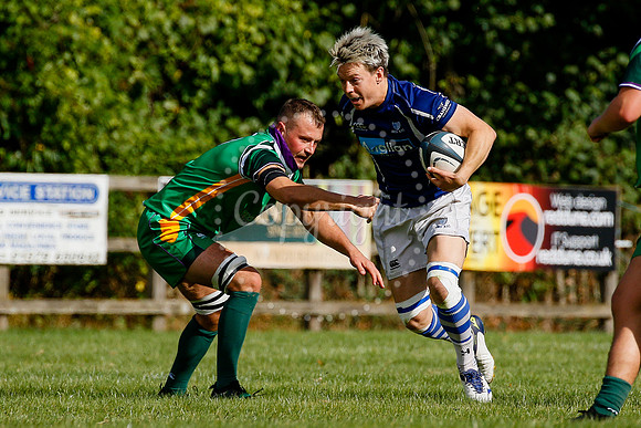 Rugby action from Diss vs Saffron Walden