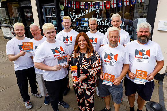 men from Harleston who dyed their hair dyed blonde