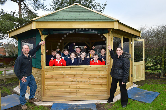 Halam School's New Outdoor Classroom