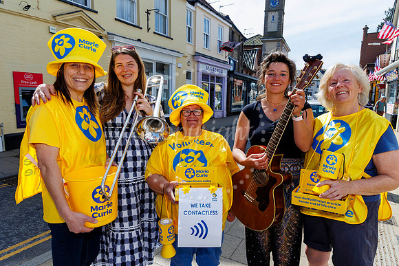 Marie Curie Charity collection Harleston