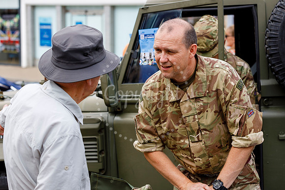 Armed Forces day on Diss Market Place