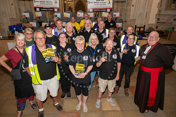 BFP Opening of The Bury St Edmunds Beer Festival at St Edmundsbu
