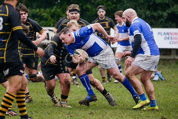 Rugby action from Diss RFC vs Ipswich.