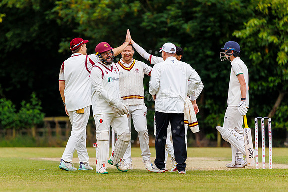 Cricket action from Old Buckenham v Norwich