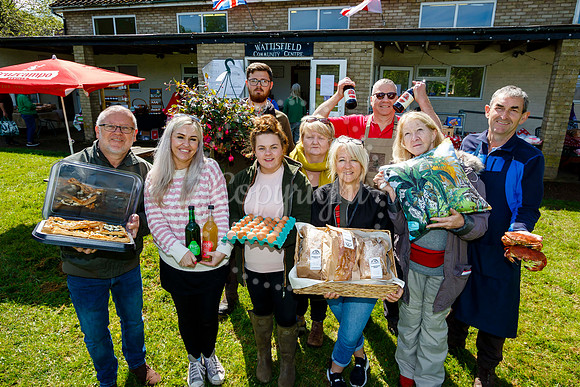Wattisfield Village Hall held its first official Farmers Market