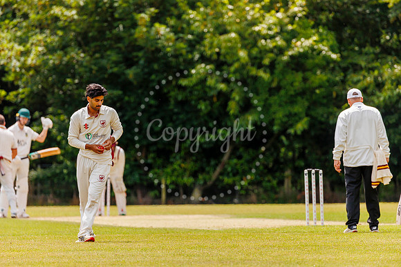 Cricket action from Old Buckenham v Norwich