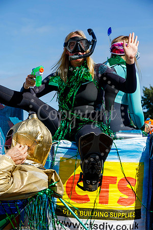 Pulham Market Carnival whose theme this year of ‘Under the Sea