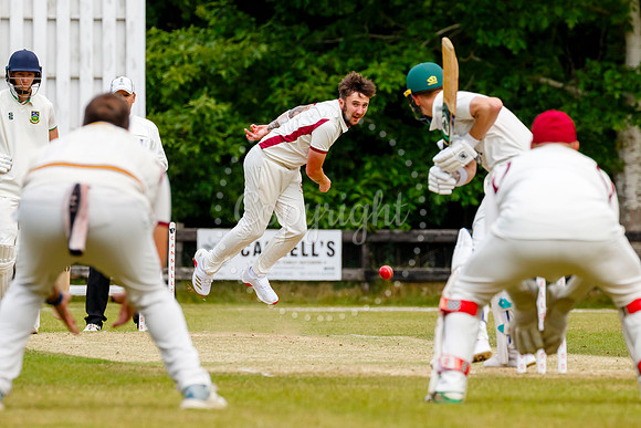 Cricket action from Old Buckenham v Norwich