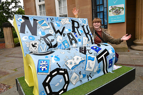 Launch of Newark's Book Bench Trail