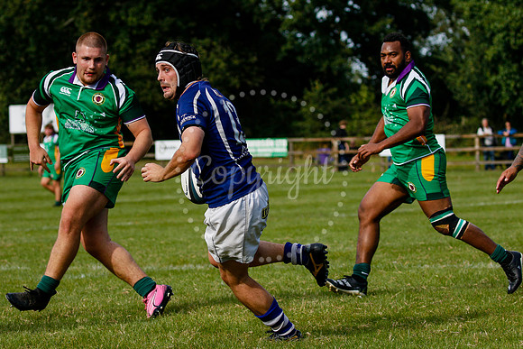 Rugby action from Diss vs Saffron Walden