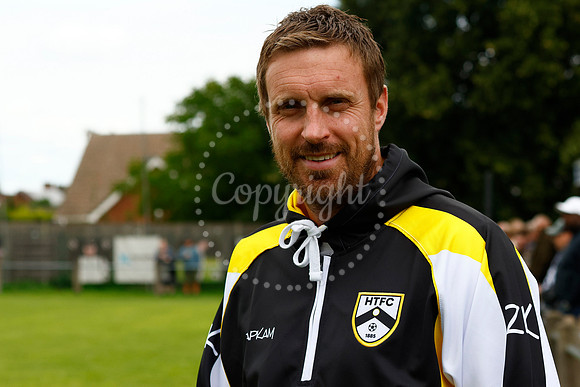 Harleston Town FC Manager Matt Halliday