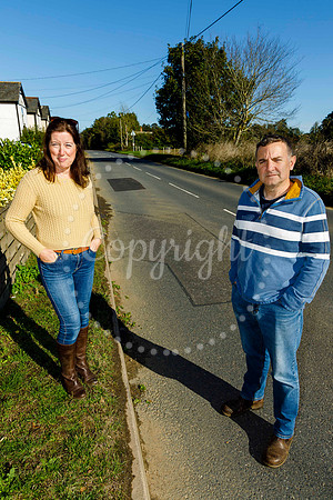 Houses on Eye Road, Brome are continuously being flooded after a